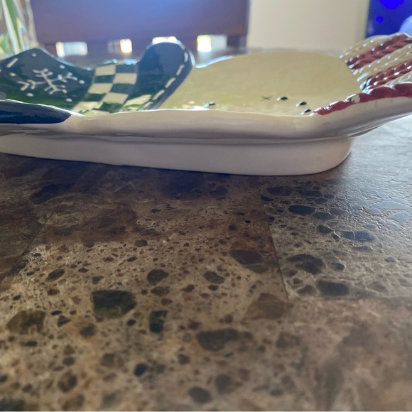 St. Nicholas Square The Snow Friends Collection Snowman Holiday Plate - Picture 8 of 10